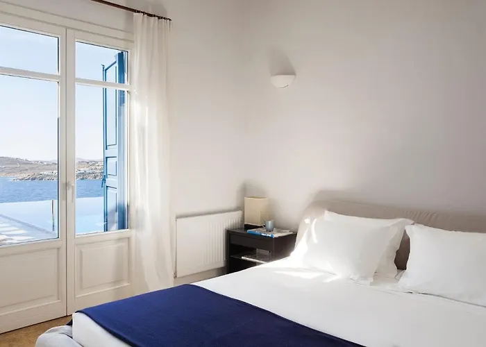 Villa Excellent Mykonos Psarrou Omega 5 Bedrooms Stunning Sea Views Psarrou *