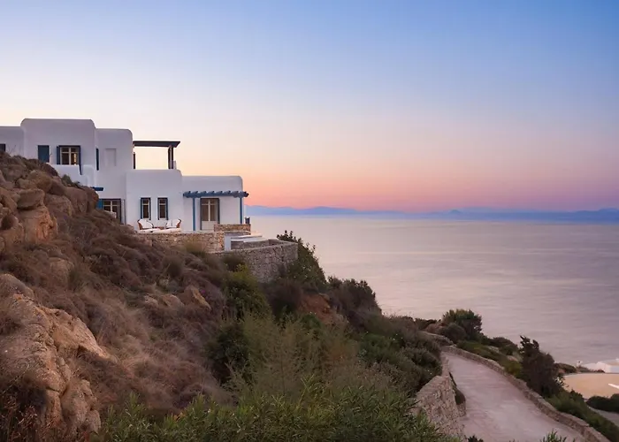 Villa Excellent Mykonos Psarrou Omega 5 Bedrooms Stunning Sea Views Psarrou *