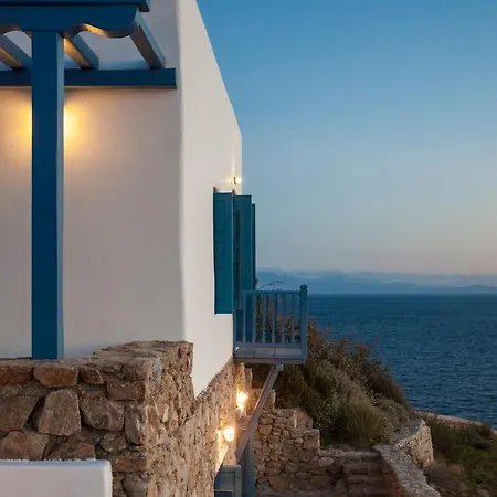 Excellent Mykonos Psarrou Omega 5 Bedrooms Stunning Sea Views Psarrou Villa Mykonos Town
