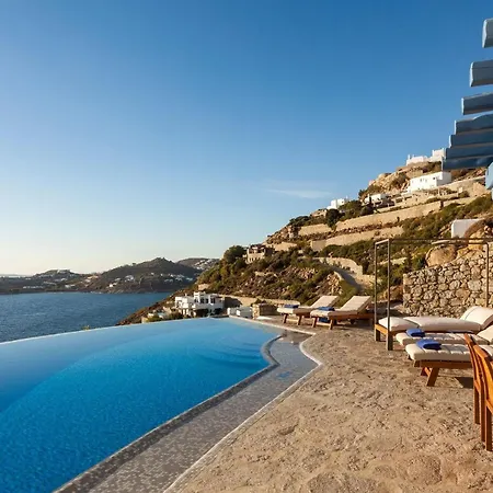 Villa Excellent Mykonos Psarrou Omega 5 Bedrooms Stunning Sea Views Psarrou *