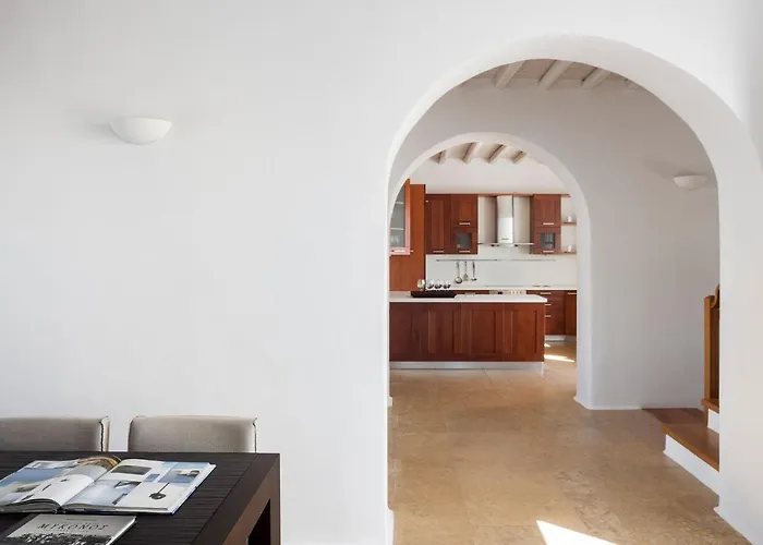 Excellent Mykonos Psarrou Omega 5 Bedrooms Stunning Sea Views Psarrou * Mykonos Town