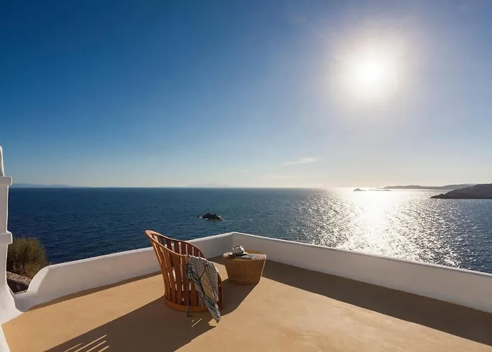Excellent Mykonos Psarrou Omega 5 Bedrooms Stunning Sea Views Psarrou Mykonos Town