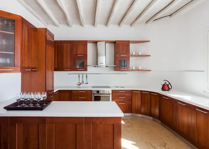 Villa Excellent Mykonos Psarrou Omega 5 Bedrooms Stunning Sea Views Psarrou Mykonos Town